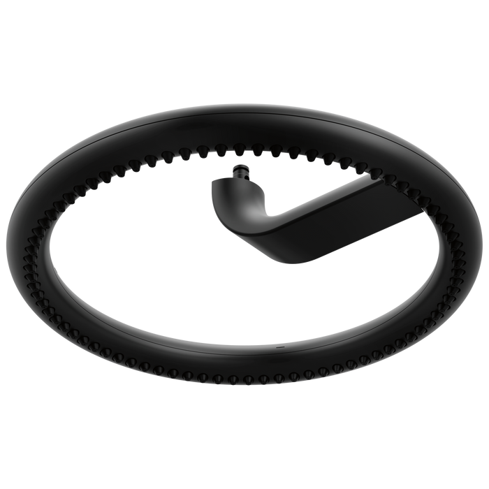 Brizo Roccesco 813110 12" Single-Function Halo Raincan Shower Head - 1.75 GPM - Matte Black