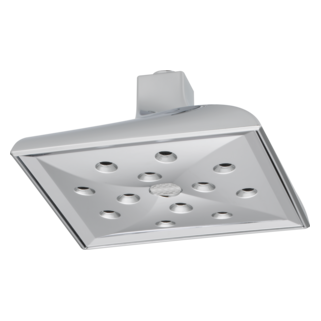 Brizo Virage: H2OKinetic Square Raincan Showerhead