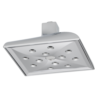 Brizo Virage: H2OKinetic Square Raincan Showerhead