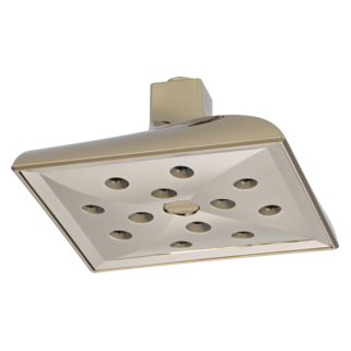 Brizo Virage: H2OKinetic Square Raincan Showerhead