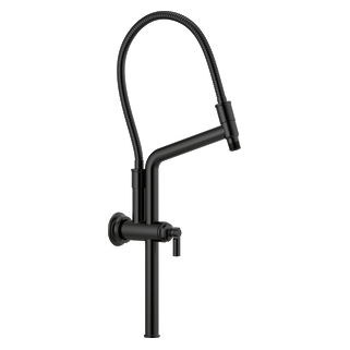 Brizo Universal Showering: 10 7/16" Classic Slide Bar Shower Arm And Flange