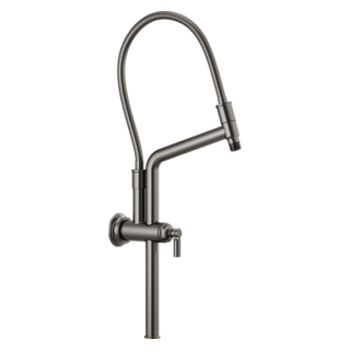 Brizo Universal Showering: 10 7/16" Classic Slide Bar Shower Arm And Flange