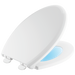 Delta 813902-N-WH Sanborne Elongated Slow - Close/Quick - Release Nightlight Seat