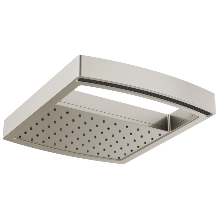 14" Dual Waterway Multi-Function Raincan Shower Head - 2.5 GPM