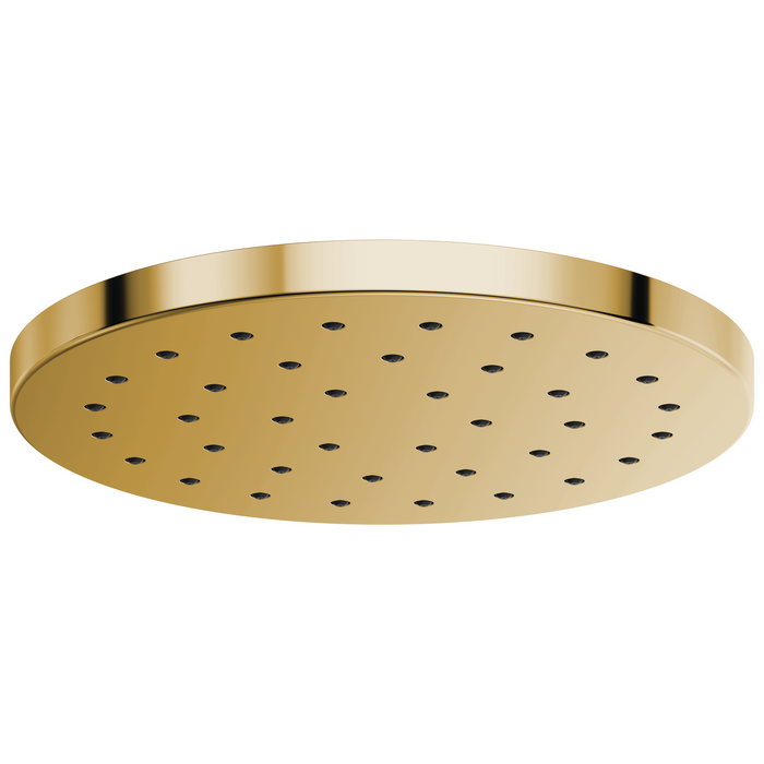 Brizo Universal Showering: 14” Linear Round H2OKinetic Single-Function Raincan Shower Head 2.5 GPM