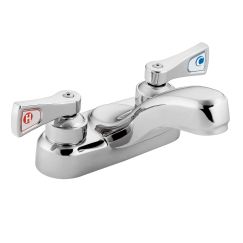 Moen 8210F12 M-Dura Two Handle Lavatory Faucet in Chrome