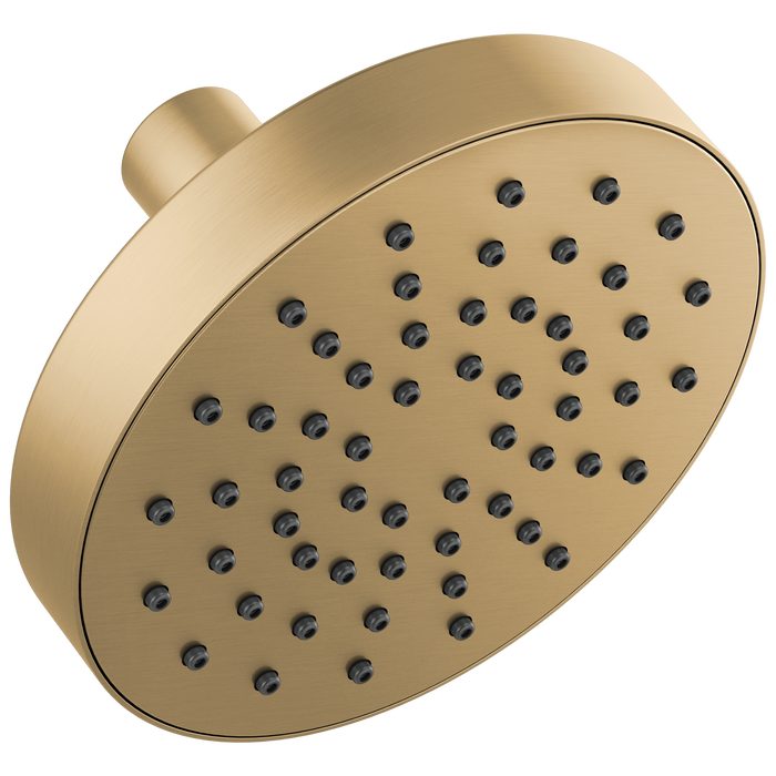 5" Linear Round Single-Function Wall Mount Shower Head - 2.5 GPM