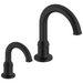 Commercial 800DPA 830DPA50 Rustica Electronic lavatory faucet and soap dispenser combo with Proximity Sensing - Hardwire operated, 0.5 gpm - Matte Black