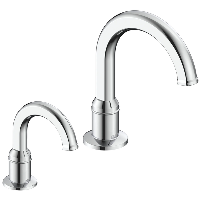 Commercial 800DPA 830DPA50 Rustica Electronic lavatory faucet and soap dispenser combo with Proximity Sensing - Hardwire operated, 0.5 gpm - Chrome