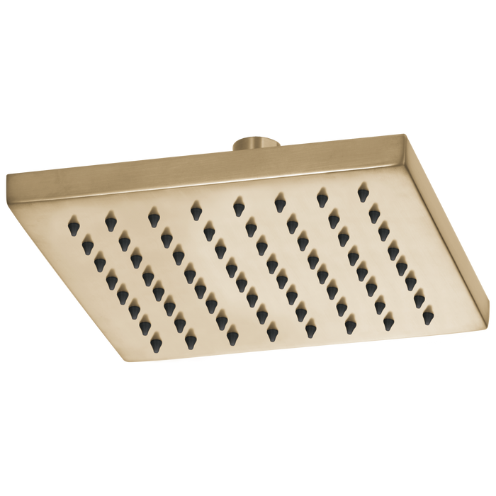 8" Linear Square Single-Function Raincan Shower Head - 1.75 GPM