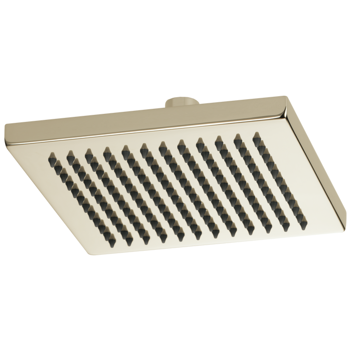 8" Linear Square Single-Function Raincan Shower Head - 2.5 GPM