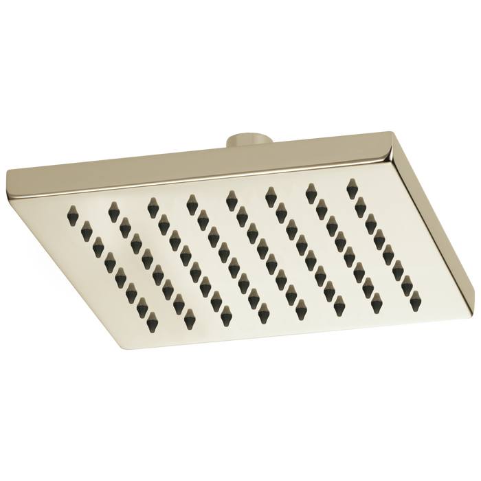 8" Linear Square Single-Function Raincan Shower Head - 1.75 GPM