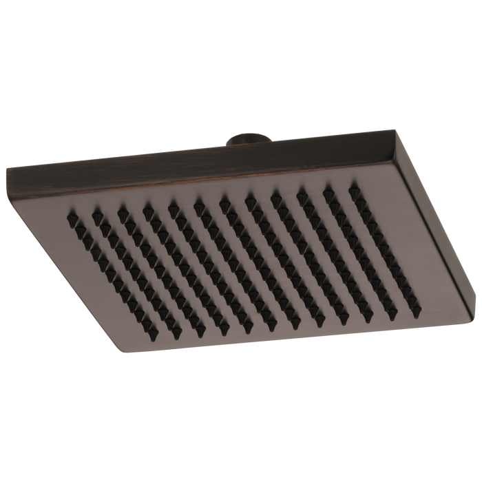 8" Linear Square Single-Function Raincan Shower Head - 2.5 GPM
