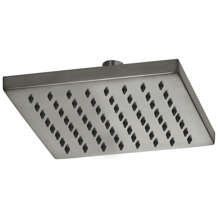 8" Linear Square Single-Function Raincan Shower Head - 1.75 GPM