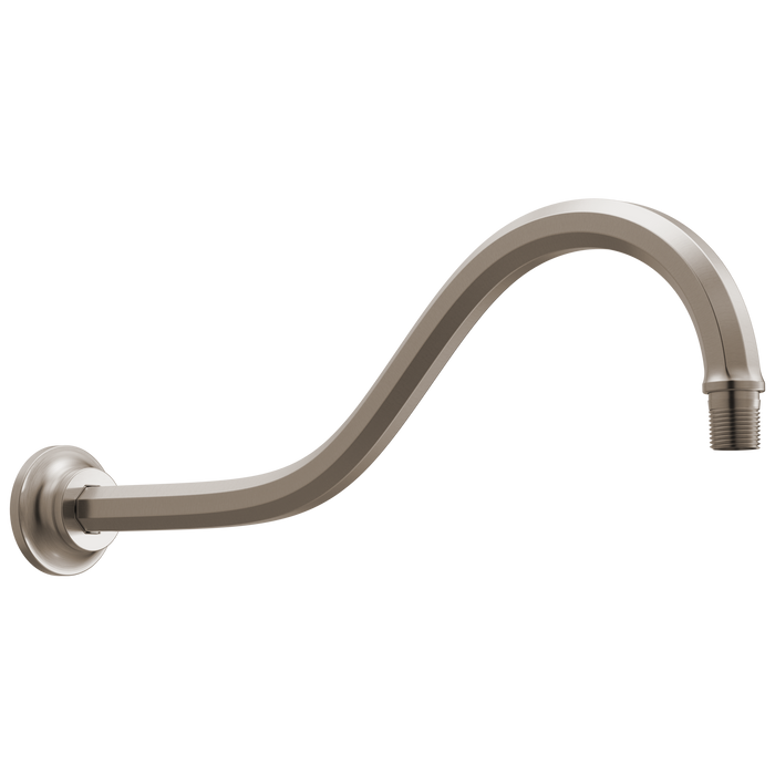 Brizo Beauclere 83965 16" Shower Arm and Flange - Luxe Nickel