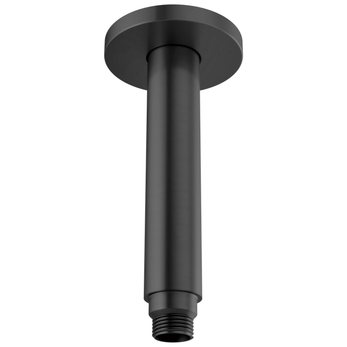 6" Dual Waterway Ceiling Mount Shower Arm and Flange