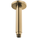 Brizo Brizo Kintsu™: 6" Dual Waterway Ceiling Mount Shower Arm and Round Flange