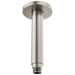 6" Dual Waterway Ceiling Mount Shower Arm and Flange
