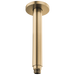 Brizo Kintsu 83992 10" Dual Waterway Ceiling Mount Shower Arm and Flange - Luxe Gold