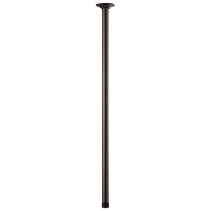 24" Ceiling Mount Shower Arm And Round Flange