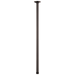 24" Ceiling Mount Shower Arm And Round Flange