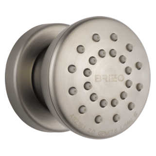 Brizo Universal Showering: Touch-Clean Round Body Spray