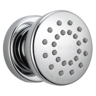 Brizo Universal Showering: Touch-Clean Round Body Spray