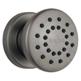 Brizo Universal Showering: Touch-Clean Round Body Spray