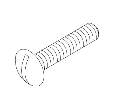 KOHLER K-84741 Screw 1/4-20 X 1.25