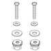 KOHLER K-84786 Hardware Pack, Seat