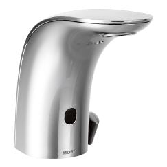 Moen 8554 Electronic Single Hole Bathroom Faucet with Batteries Included from the M - Power Collection in Chrome