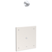 Delta Commercial 860T: Electronic Shower Trim with Push Button Activator