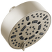 Brizo Universal Showering: 5” Linear Round H2Okinetic Multi-Function Wall Mount Shower Head - 1.75 GPM