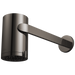 Brizo Roccesco 873110 Multi-Function Sconce Wall Mount Shower Head with Shower Arm and Flange - 1.75 GPM - Brilliance Black Onyx