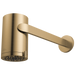 Brizo Roccesco 873110 Multi-Function Sconce Wall Mount Shower Head with Shower Arm and Flange - 1.75 GPM - Luxe Gold