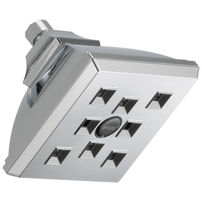Brizo Brizo Vesi: RAINCAN SHOWERHEAD WITH H<sub>2</sub>OKINETIC TECHNOLOGY