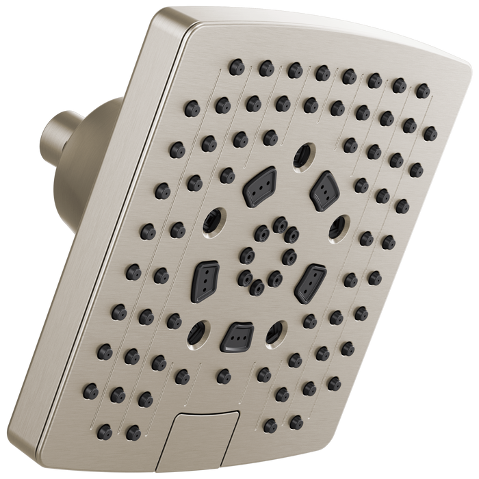 Brizo Brizo Brizo Universal Showering: 7" Linear Square H<sub>2</sub>Okinetic<sup></sup> Multi-Function Wall Mount Showerhead