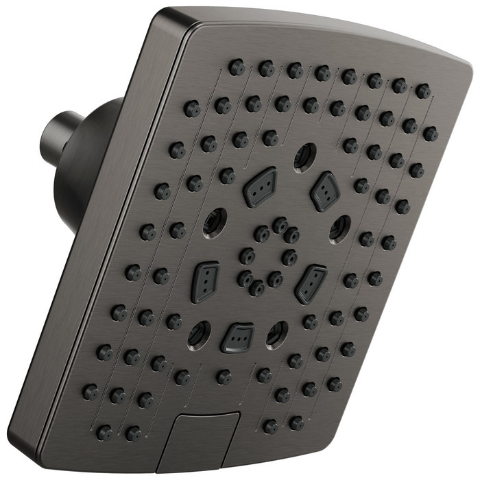 7" Linear Square H2Okinetic Multi-Function Wall Mount Shower Head - 2.5 GPM