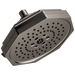 Brizo Beauclere 87465 8" H2OKINETIC Multi-Function Shower Head - Brilliance Black Onyx