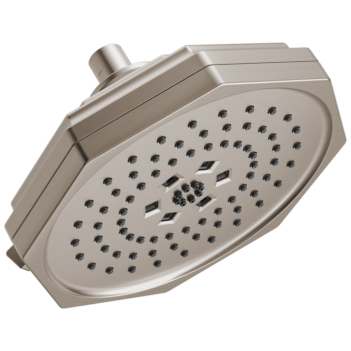 Brizo Beauclere 87465 8" H2OKINETIC Multi-Function Shower Head - Luxe Nickel