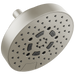 Brizo Essential Shower 87492 7” Linear Round H2Okinetic Multi-Function Wall Mount Shower Head - 1.5 GPM - Luxe Nickel