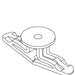 KOHLER K-879201 Hollow Wall Anchor,Nylon