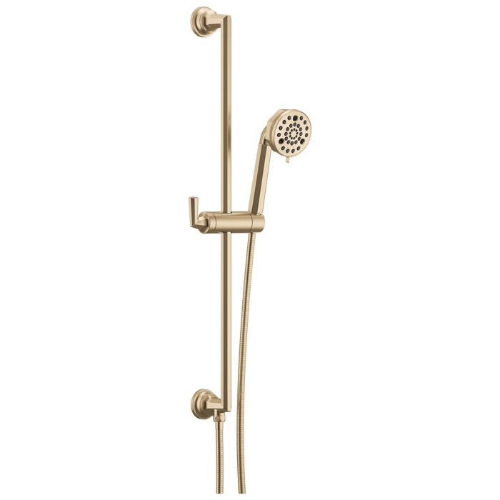 Brizo Beauclere 88765 Multi-Function Slide-Bar Hand Shower - Luxe Gold