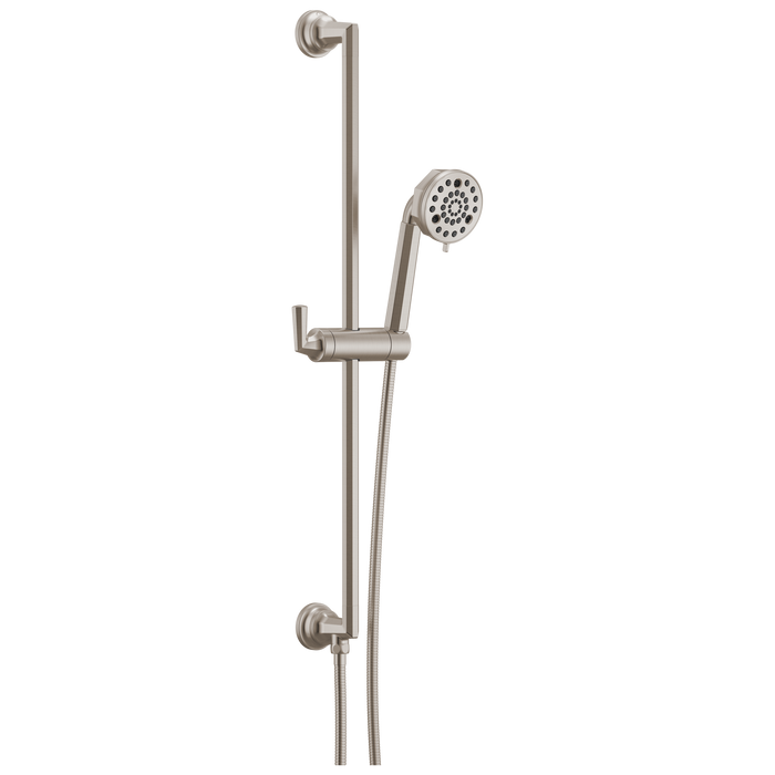 Brizo Beauclere 88765 Multi-Function Slide-Bar Hand Shower - Luxe Nickel