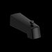 Riobel 891 Wall Mount Tub Spout With Diverter