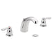two-handle lavatory faucet