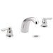 Moen 8924 Double Handle Widespread Bathroom Faucet from the M-Bition Collection in Chrome