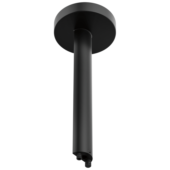 Brizo Roccesco 899110 12" Ceiling Mount Shower Arm and Flange - Matte Black