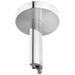 Brizo Roccesco 899110 6" Ceiling Mount Shower Arm and Flange - Chrome