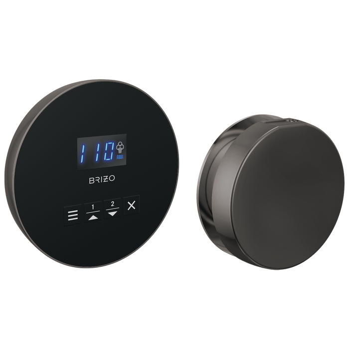 Brizo : Round Steam Set
